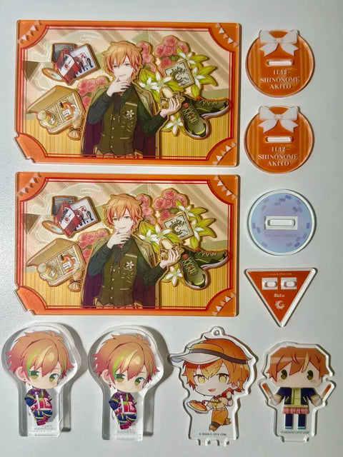 Project Sekai Shinonome Akito Birthday Acrylic Korotto Cafe Tofu Mini Acrylic 2.5th Anniversary