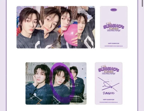 BOYNEXTDOOR Sungho Birthday Photocard Set