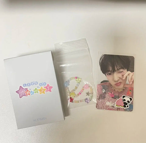 NCT Wish Sakuya Steady Bracelet Photocard Bundle