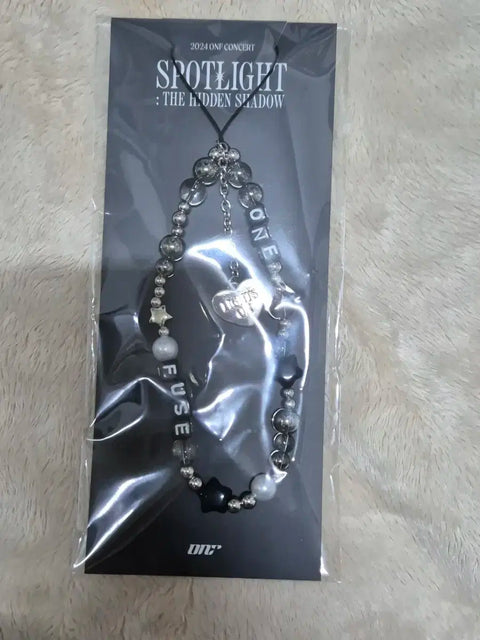 ONF Spotlight Initial Bead Strap