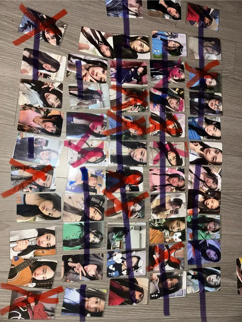 NewJeans goods photocard sig DVD