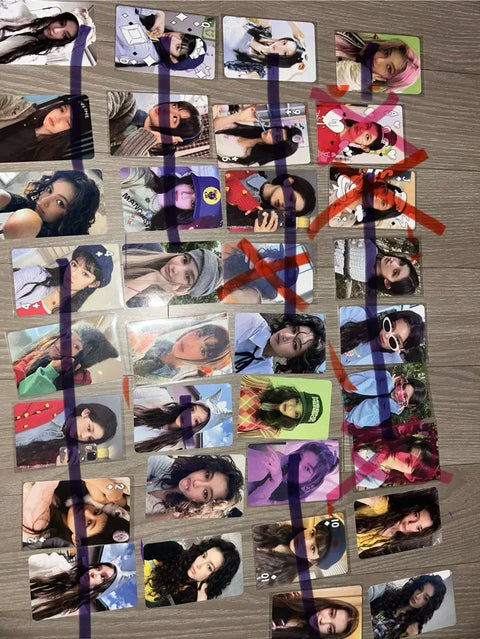 NewJeans goods photocard sig DVD