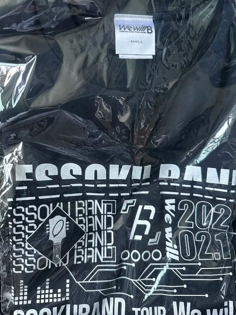 Bocchi the Rock Tour Series We will B Big Silhouette T-shirt (Bocchi the Rock)