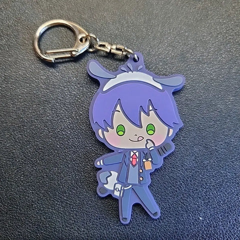 Nijisanji Kenmochi Touya Sanrio Pochacco Rubber Strap Keychain Goods