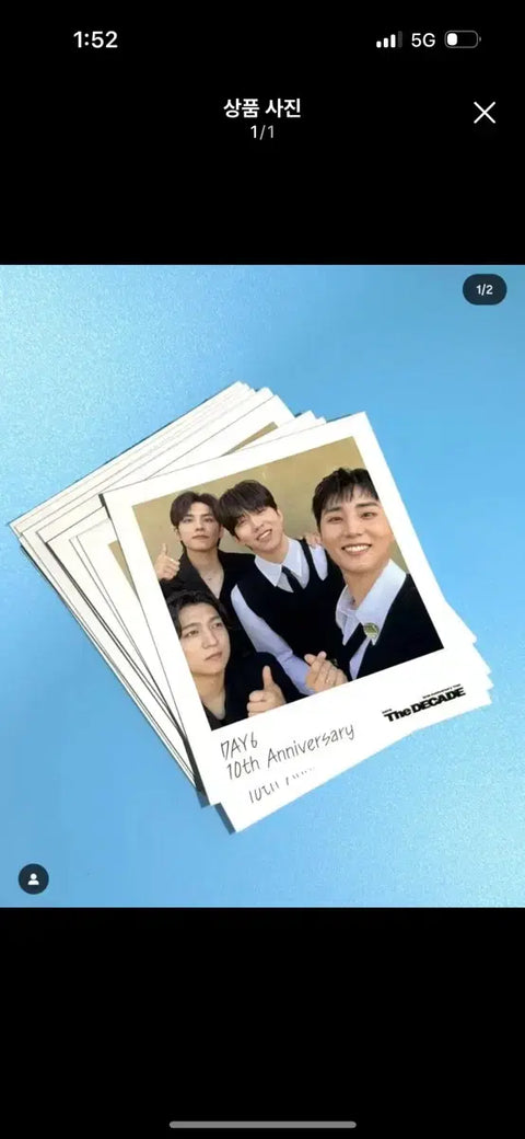 DAY6 CGV special edition Polaroid