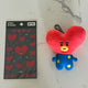 BT21 Tata Doll Keyring + Sticker