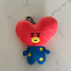 BT21 Tata Doll Keyring + Sticker