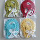 10cm Doll Knitted Outfit Cape Ribbon Set of 4, Sold as a Bundle