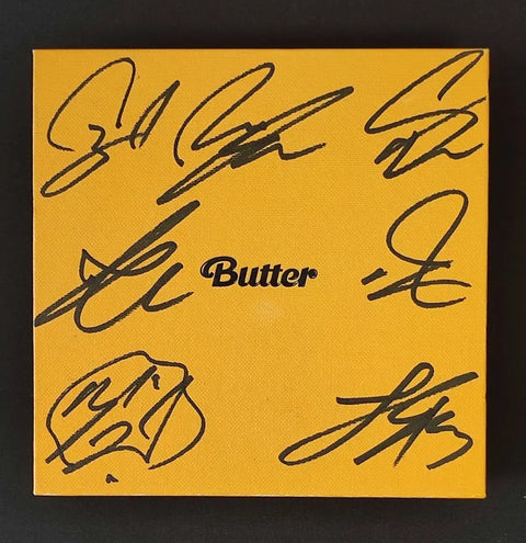 BTS Butter Autographed Album
