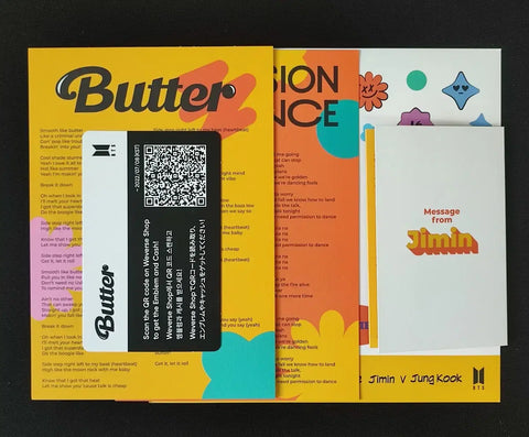BTS Butter Autographed Album