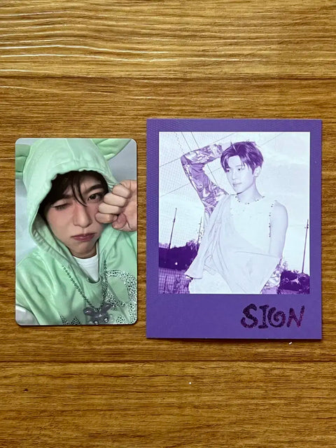 Zion Photocard NCT Wish Aing Bundle