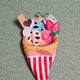 Selling 10cm doll clothes, ice cream outfit.