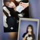 NMIXX Jiwoo Meks Signed Polaroid Transfer