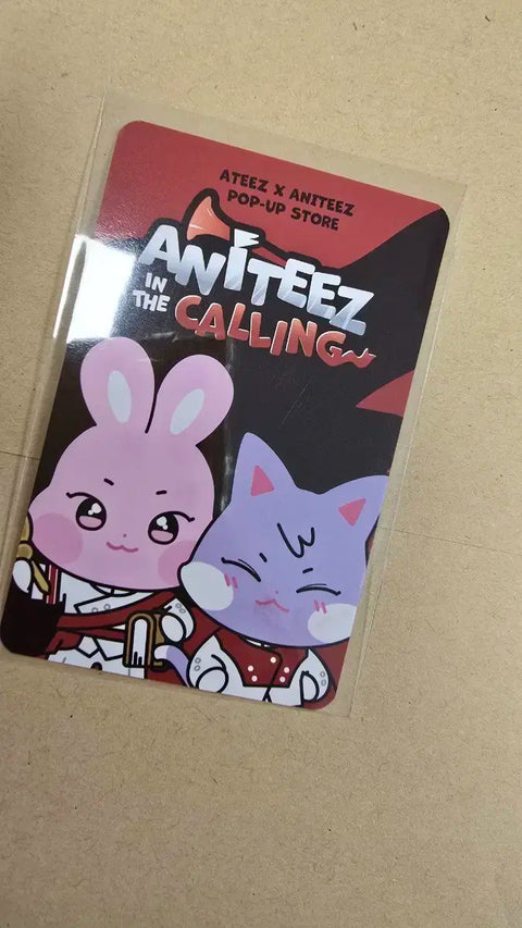 Ateez Aniteez Stamp Event Unit Photocard Sanhwa