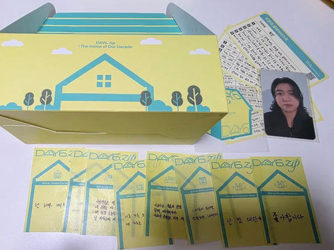 DAY6 Zip DAY6 Pop-Up Desik House Gift Present Full Set Transfer