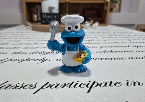 Cookie Monster Chef Figure