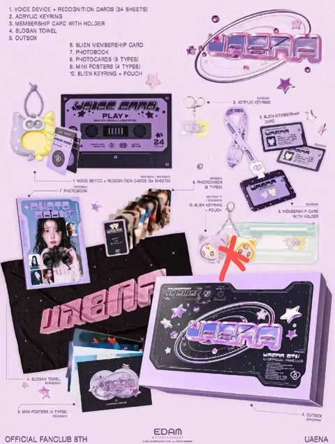 IU 8th Fan Club Kit
