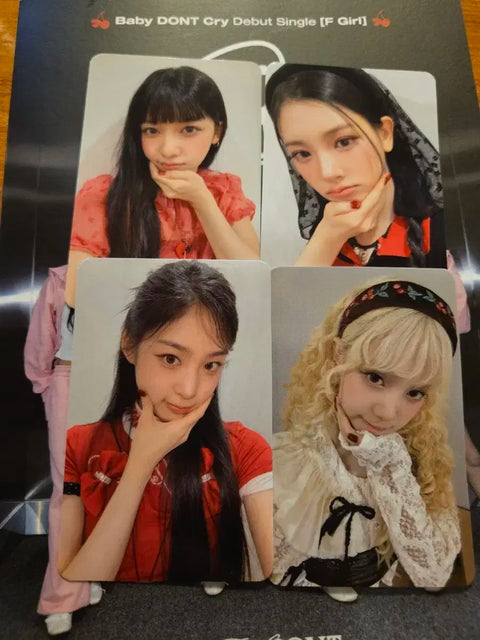 Baby Don't Cry Workshop Photocard Set Batch Transfer