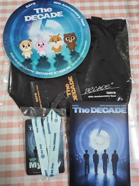 DAY6 The Decade 10th Anniversary Tour Goods Set Entrance Photocard