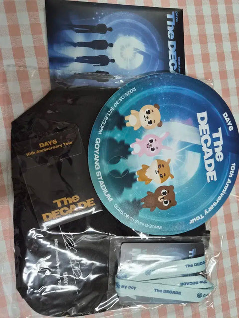 DAY6 The Decade 10th Anniversary Tour Goods Set Entrance Photocard