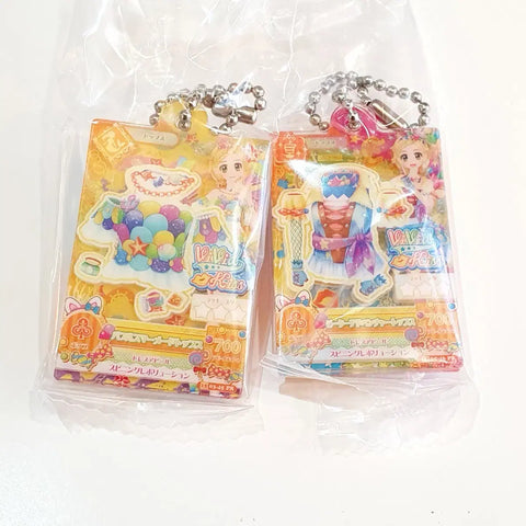 Aikatsu Gacha Acrylic Charm 2 Hinaki Set