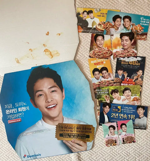 Domino's Pizza Song Joong-ki Park Bo-gum