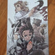 Demon Slayer Memorial Board Unopened Transfer
