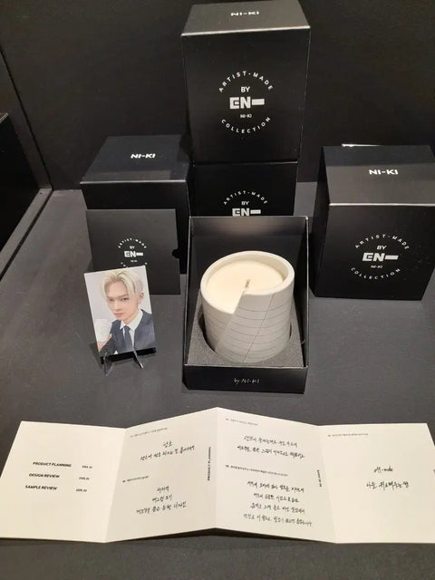 ENHYPEN NI-KI Artist-Made Collection Candle
