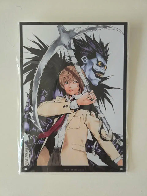 Death Note Lucky End Prize Original Art A4 Acrylic Panel Light Ryuk