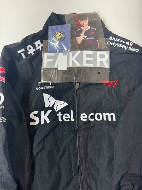 23 T1 Faker T1 Uniform Jacket + Marking Kit + Badge + Red Foil Ticket