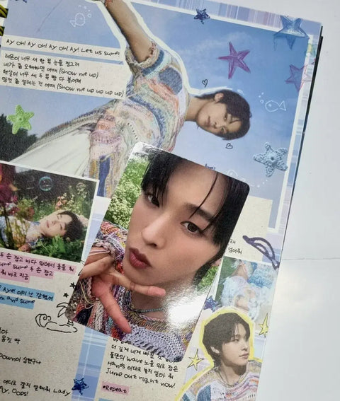 NCT Wish Riku color photocard transfer