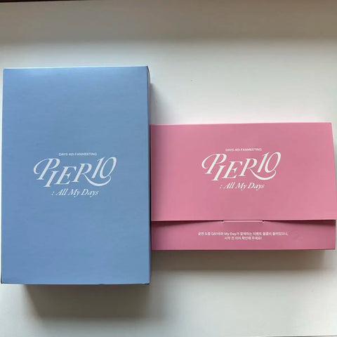 DAY6 Pier10 Fan Meeting Impressive Entrance Gift Towel Photo Card