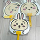 Chiikawa Usagi Mononoke Small and Cute Fan Uchiwa Bundle
