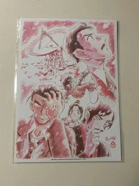 Detective Conan Movie: The Dark Blue Fist Special Edition Visual Board A5