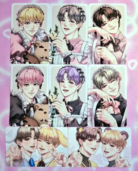 Farmer Doesu's Same-Age Zines Maid Photocard / Debut or Die Photocard TeStar Moondae Ahyeon Keunse