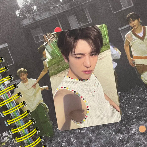 Zion Color Photobook Photocard NCT Wish