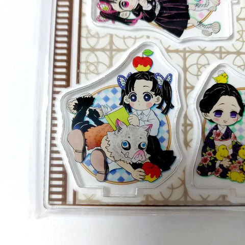 Demon Slayer Original Art Exhibition Artist Couple Acrylic Stand Iguro Tanjiro Mitsuri Zenitsu