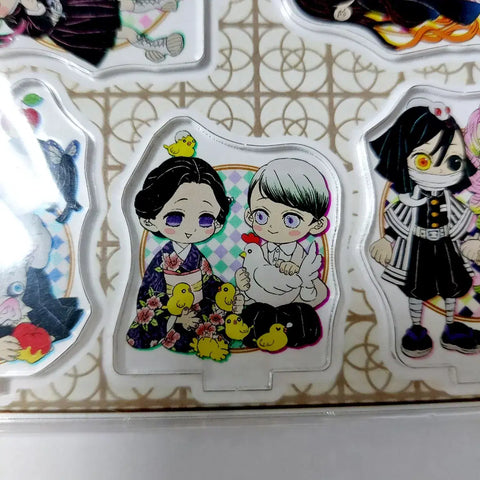 Demon Slayer Original Art Exhibition Artist Couple Acrylic Stand Iguro Tanjiro Mitsuri Zenitsu