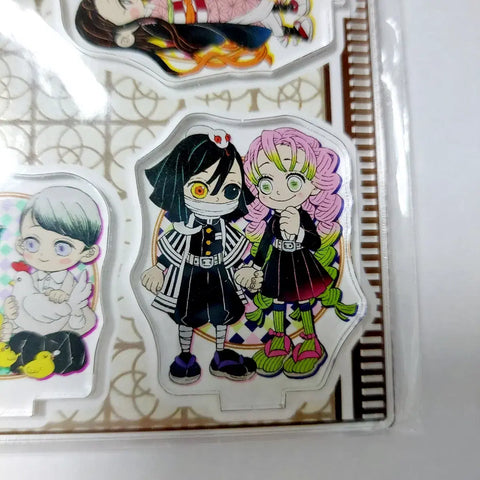 Demon Slayer Original Art Exhibition Artist Couple Acrylic Stand Iguro Tanjiro Mitsuri Zenitsu