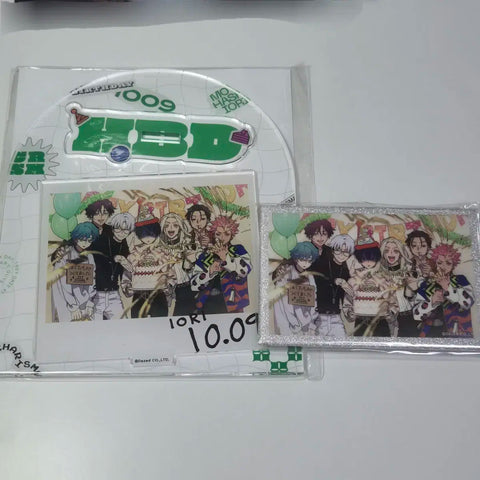Charisma Iori 2023 Birthday Goods Acrylic Stand Can Badge
