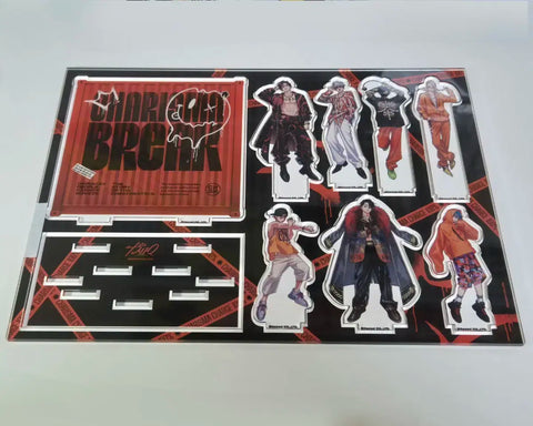 Charisma Rap Battle Break Group Diorama Acrylic Stand