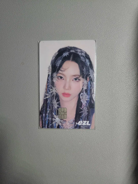 aespa Karina EZL Ezl transit card unused