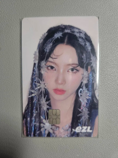 aespa Karina EZL Ezl transit card unused