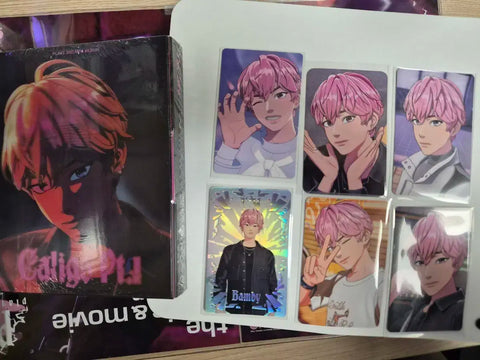 Bambi, Calligo, Vanguard album (unopened) + Whosfan unreleased photocard + 5 additional photocards