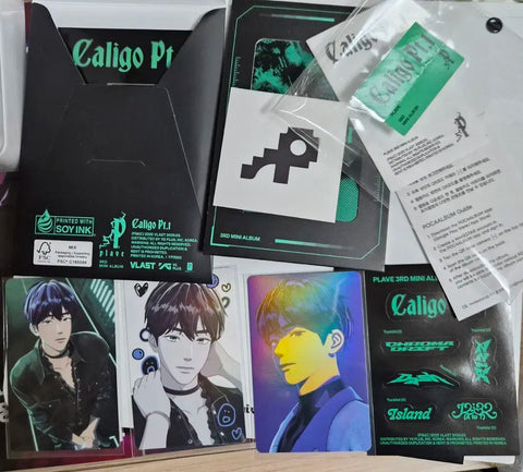 PLAVE Caligo photocard album Yejun set