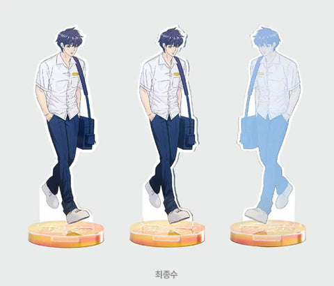 Selling below cost, urgent sale, final price. Acrylic stand, Garbage Time.