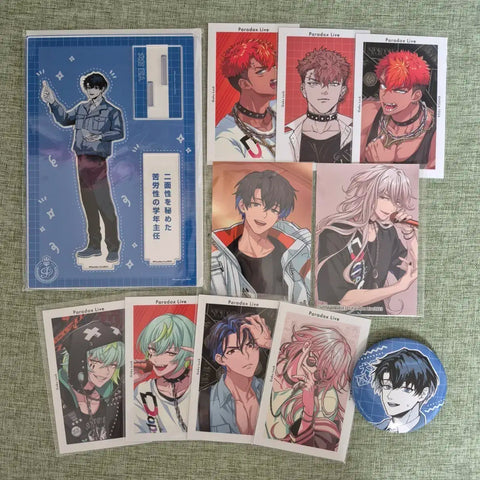 Pararai Gokuraku Inukai Yuto Paragaku Acrylic Jifuri Kenta Shion Ryoga
