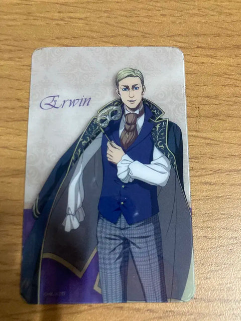 Attack on Titan Erwin Transparent Photocard