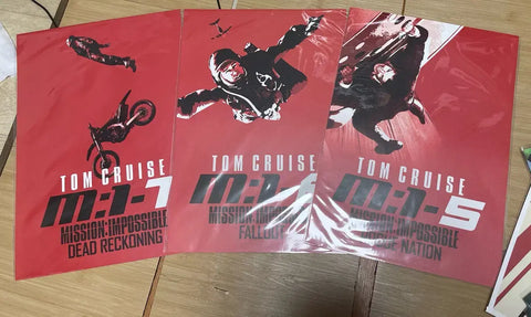 Mission Impossible 567 Final 4-Poster Set