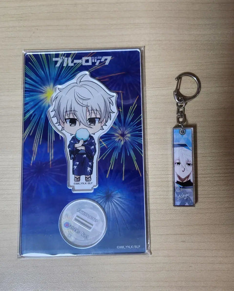 Blue Lock Nagi Acrylic Stand Keyring Bundle